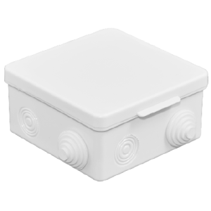 100х100х50 с гермовводами белая